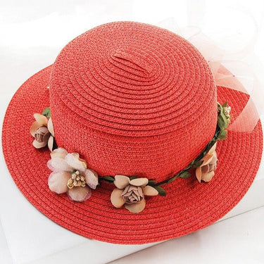 chapeau en paille enfant fille